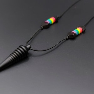 Rainbow Pride Necklace, Rainbow Necklace, Rainbow Flag, Queer Pride Jewelry, Coming Out Gift, Pride Month Gift , minimalist , Pride