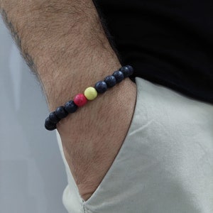 yellow red bracelet , galaratasaray , roma , göztepe , kayseri , Unique Leather Necklace , original , minimal , personalized galatasaray
