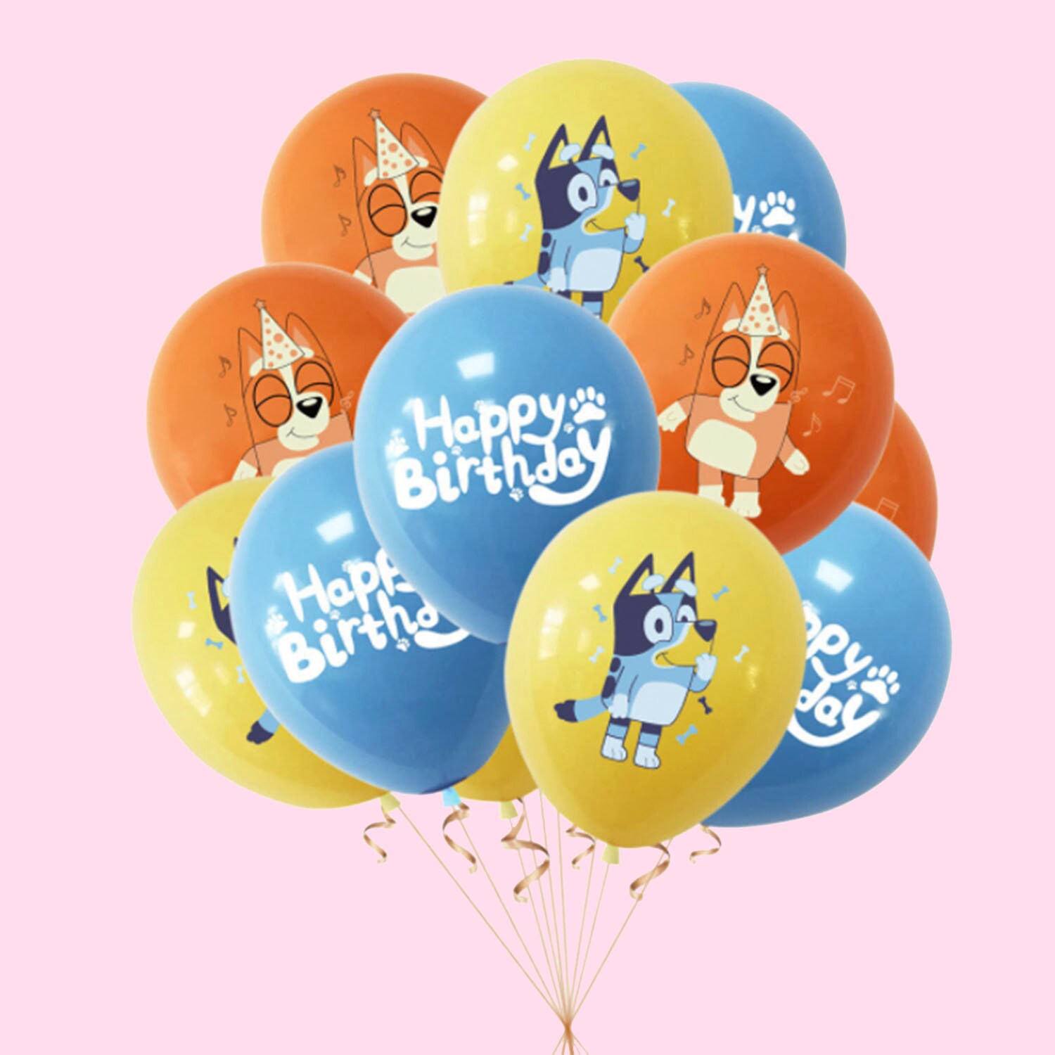 Balloon Suit Bingo Bluey Birthday Party Supplies and Party Etsy