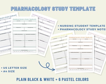 Nurse Study Guide | Antibiotics | Pharmacology Notes | Nursing School Notes | Printable Pharmacology Map | Nursing Pharmacology Printable