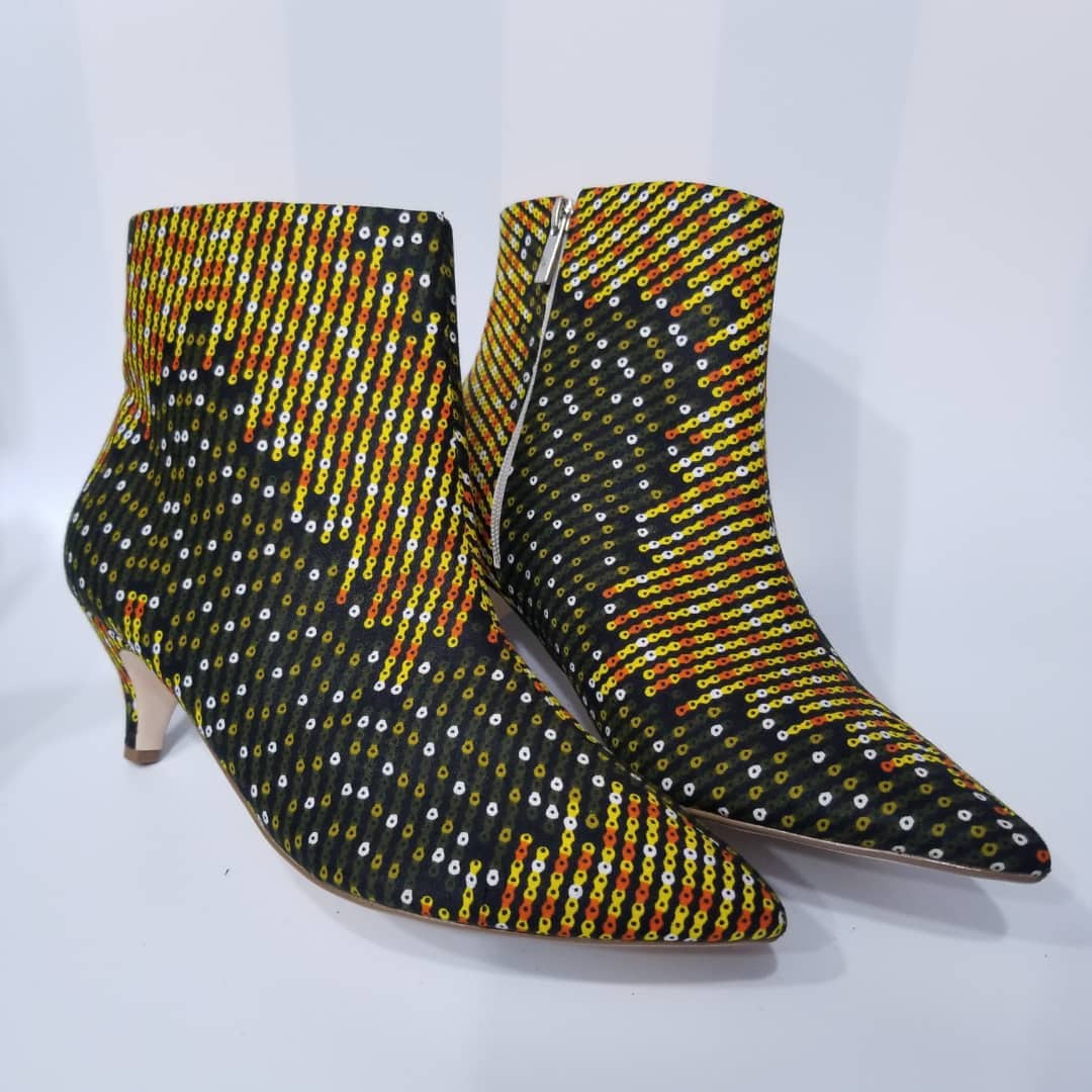 Ankara Ankle Boots STAND TALL - Etsy