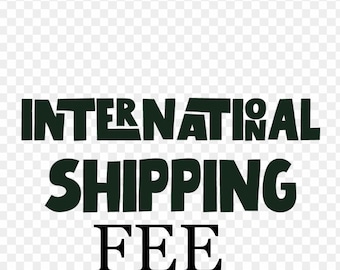 Extra shipping fee (International)