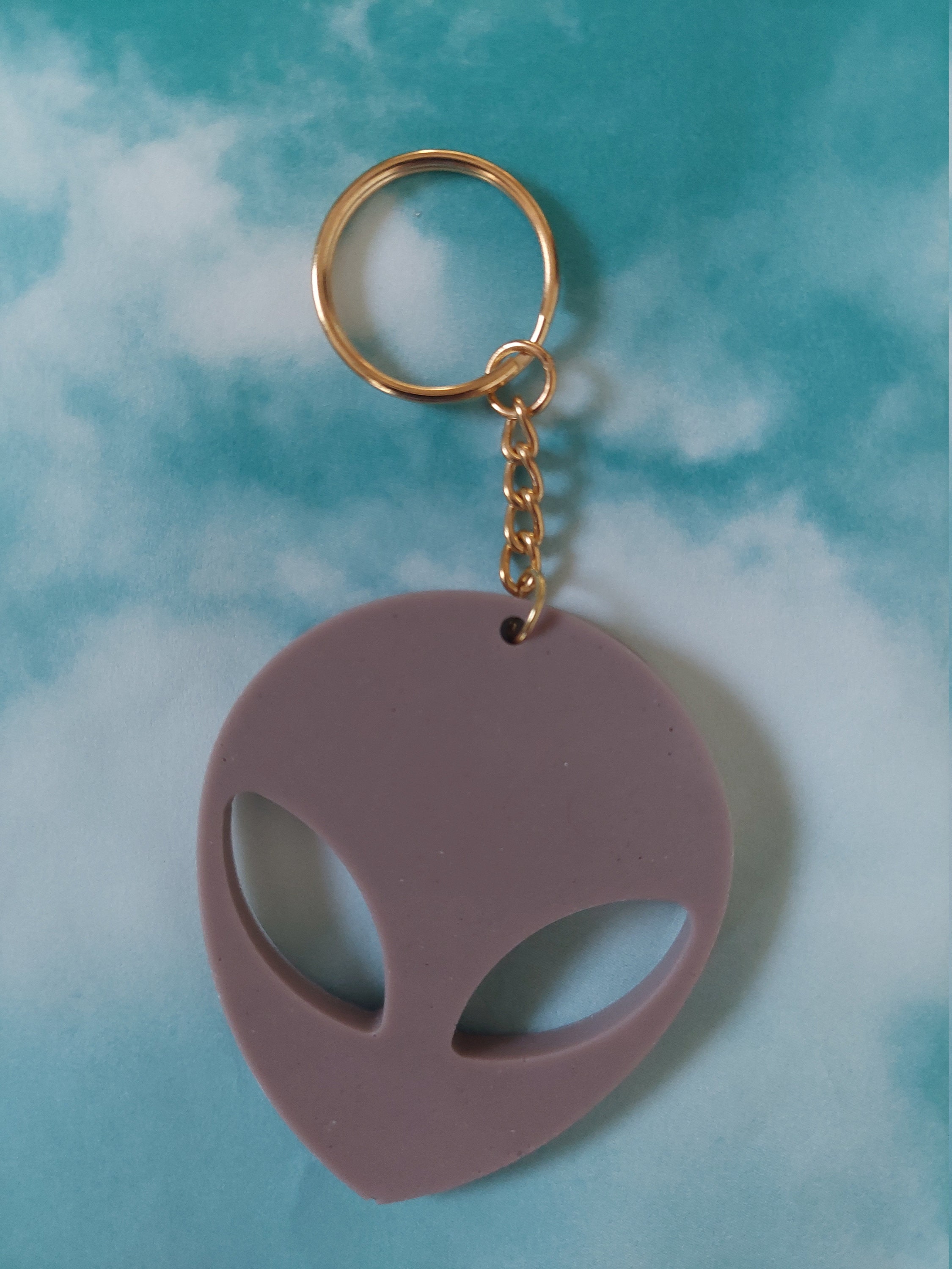 Alien Keychain Etsy