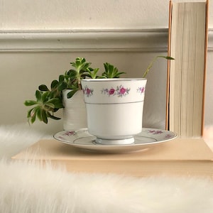 Vintage China Tea Cup & Saucer - High Tea, Floral China