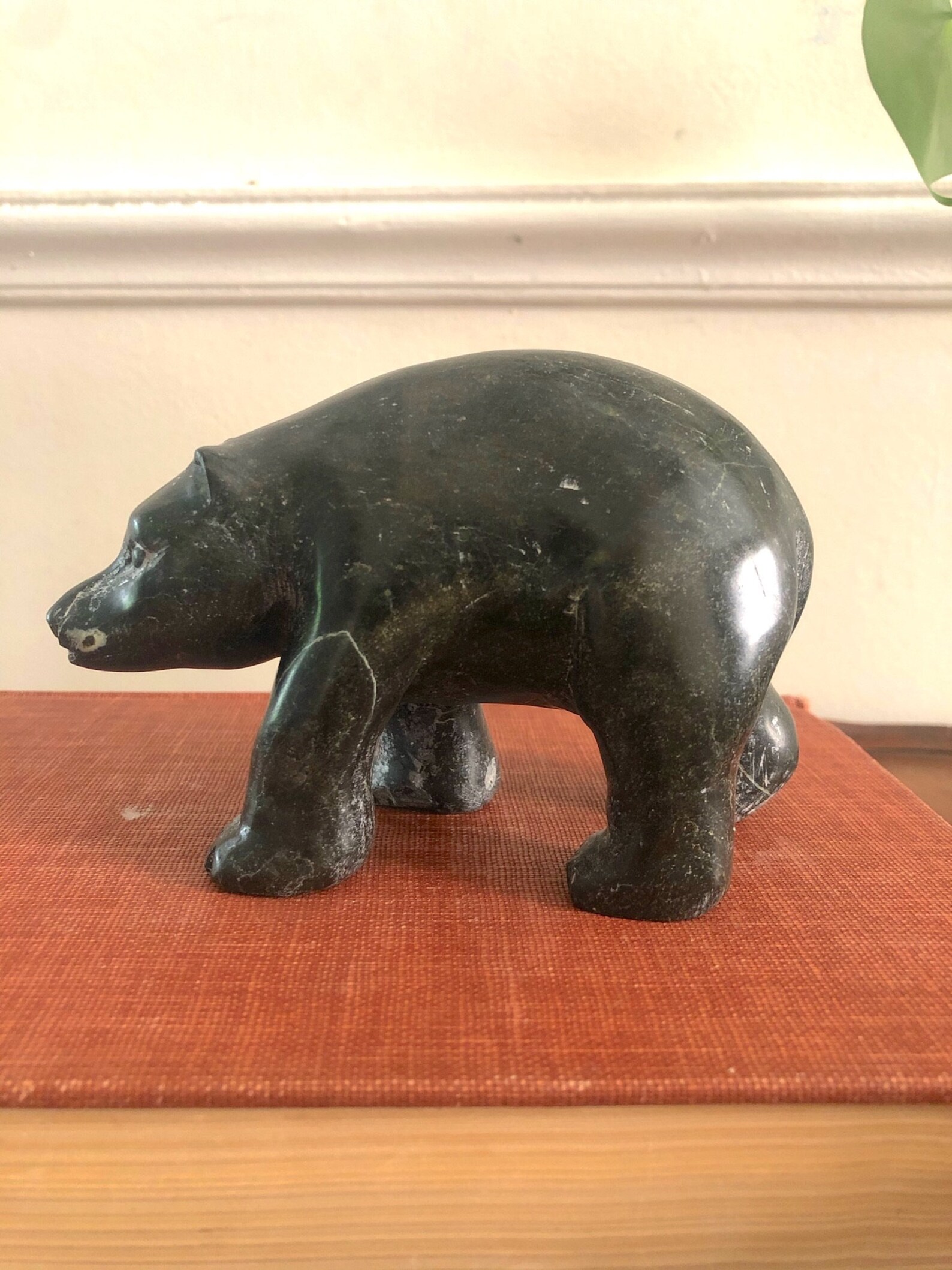 Vintage Alaskan Bear Figurine Soapstone Hand Carved Etsy