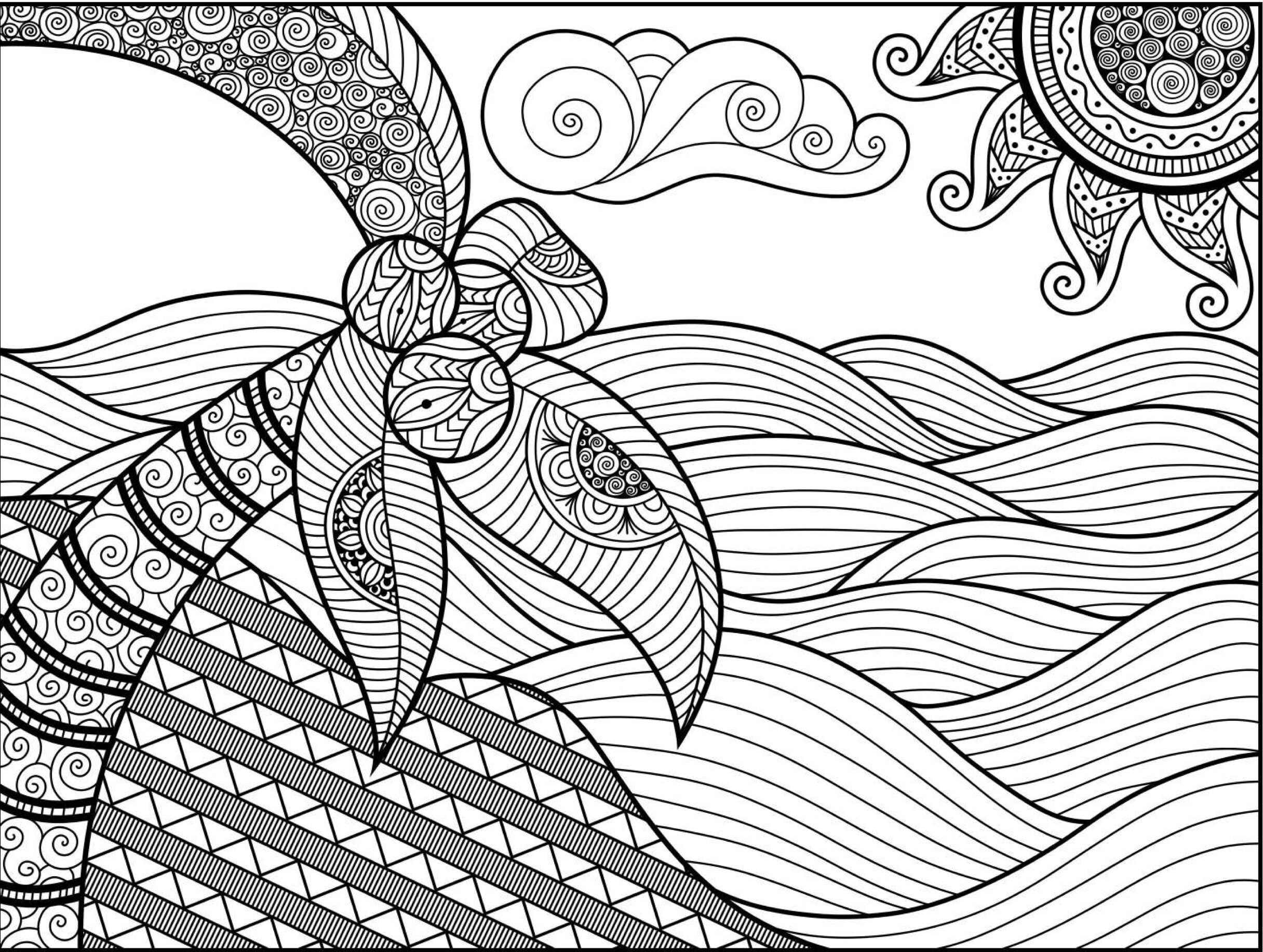 Color And Relax/Chill Coloring Book/Digital/Instant Download | Etsy