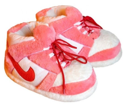 fuzzy jordan slippers