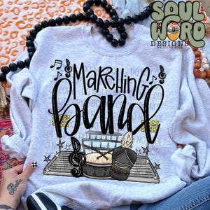 Marching Band Gray Sublimation Design, Sports/Marching Band Sublimation, PNG, Original Design