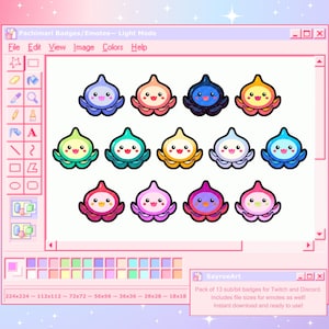 Pachimari Badge/Emote Pack for Twitch and Discord