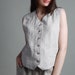 see more listings in the LINEN SLEEVELESS TOPS section