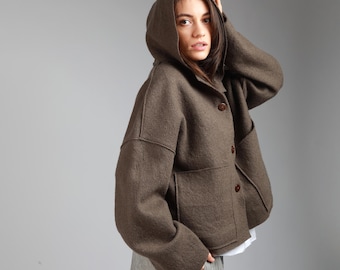 ジャケット・アウター YOKE OVERSIZED GUNCULBCHECK KNIT COAT ジャケット・アウター YOKE OVERSIZED GUNCULBCHECK KNIT COAT