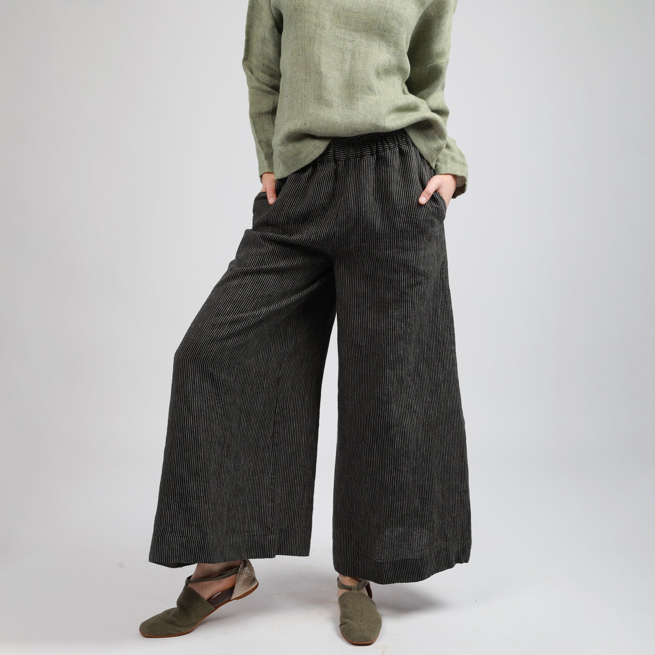 Elegant Baggy Pants 