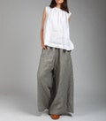 MARGOT Extra Wide Linen Pants with Pockets, Boho Linen Pants, Loose Linen Trousers Women, KNOTIUM Linen Clothing, Floor Length Pants product logo