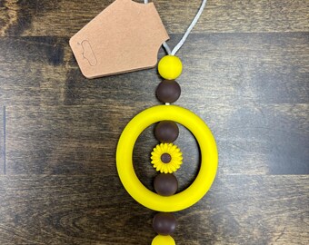 Sunflower Rearview Mirror Accessory