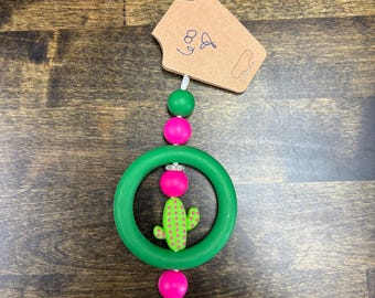 Cactus Rearview Mirror Accessory