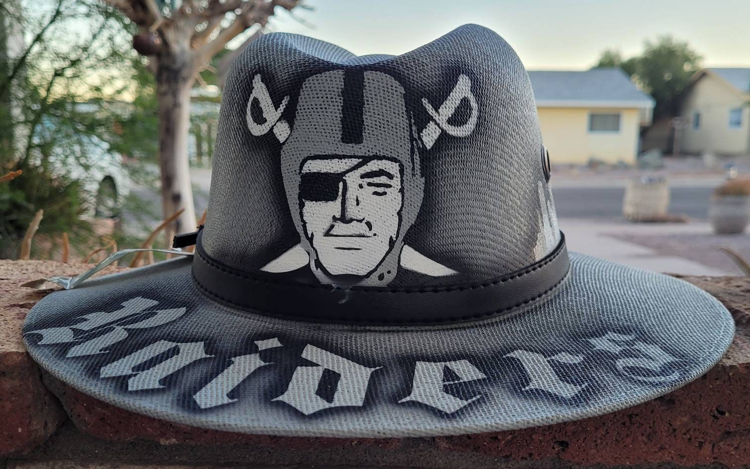 Raiders Straw Hat 