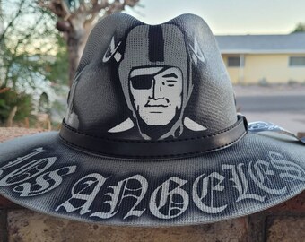 Custom Raiders Fedora. - Etsy