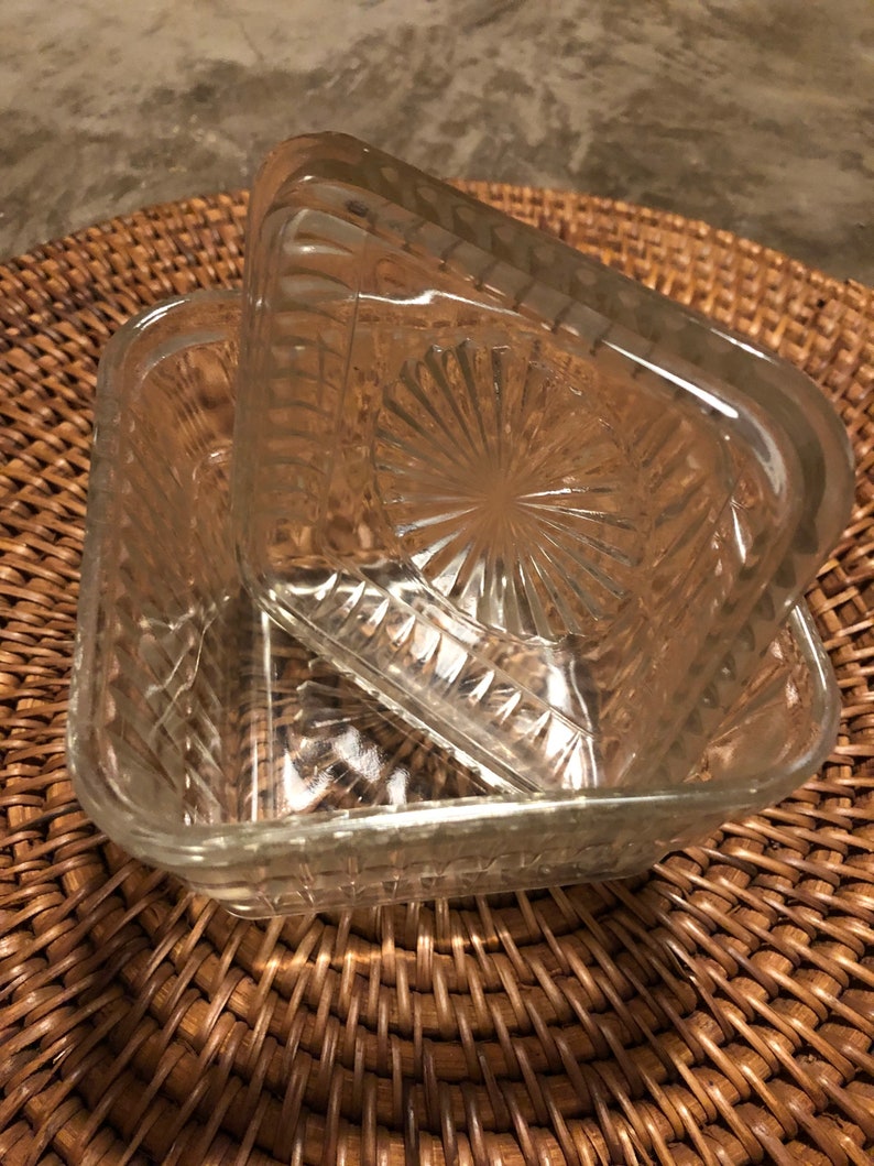 Vintage Fridgie Butter/vegetable Dish With Lid Etsy