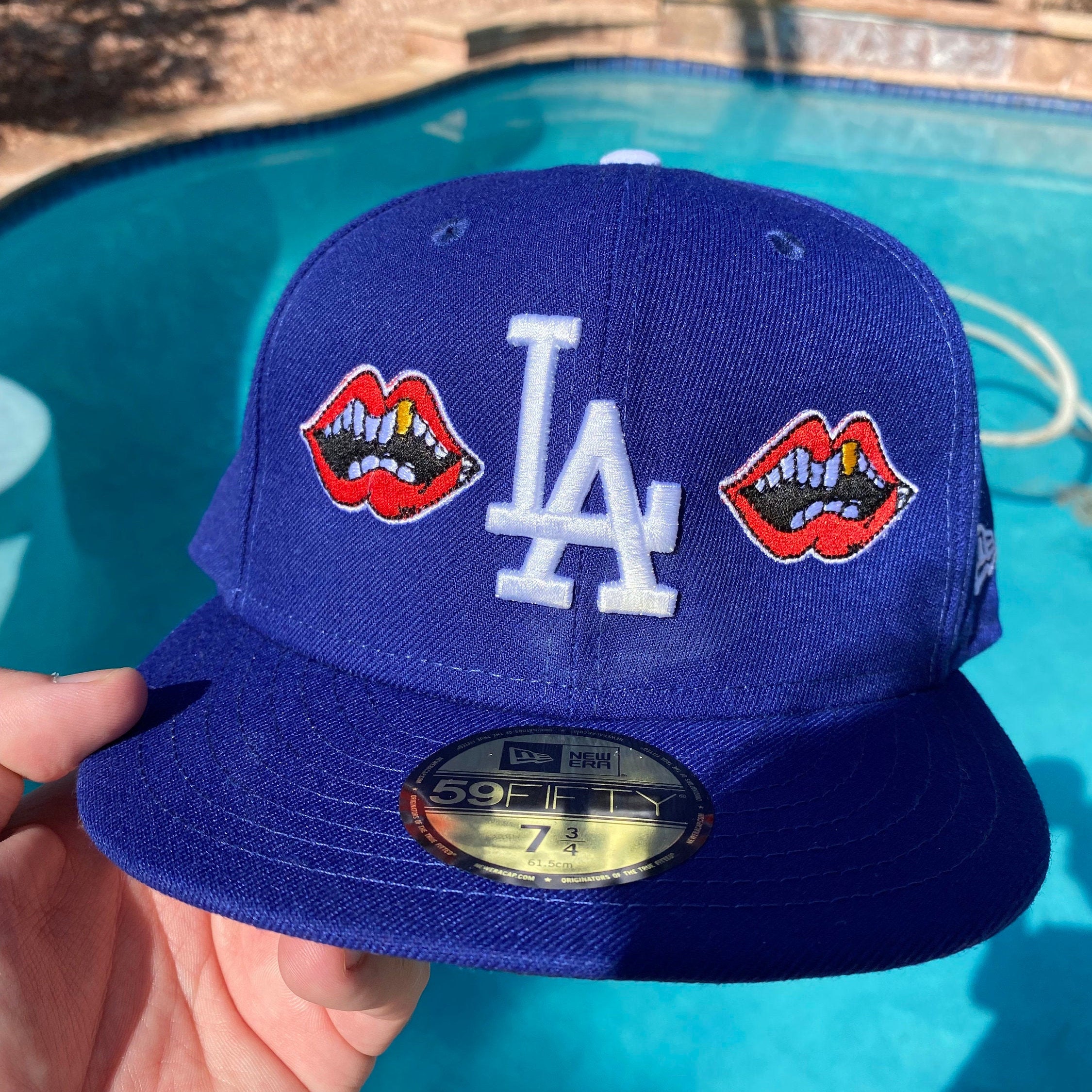 LA "Los" Dodgers "2021 City Connect" NEW ERA 59FIFTY Hat  New SOLD OUT Rare 7 5/8