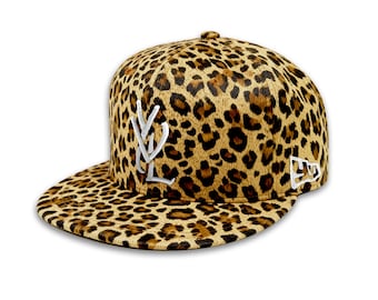 YVL Cheetah Print Snapback Hat - Etsy