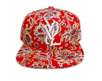 YVL Cheetah Print Snapback Hat - Etsy