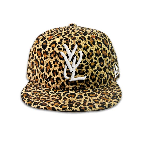 YVL Cheetah Print Snapback Hat - Etsy Israel