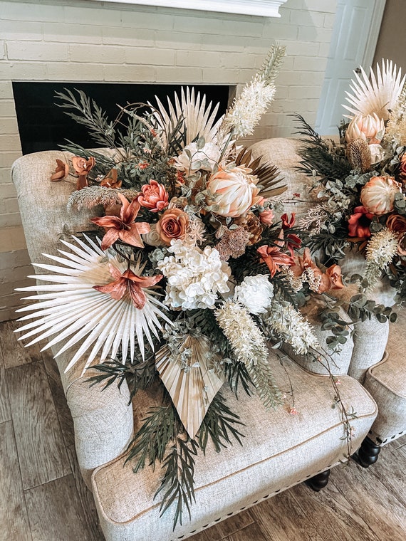 Wedding Arch Flowers 1-2 Pieces Centerpiece Boho | Etsy