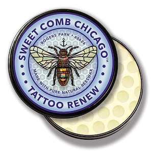 Tattoo Salve Tattoo Renew Vibrant Colors by Sweet Comb Chicago