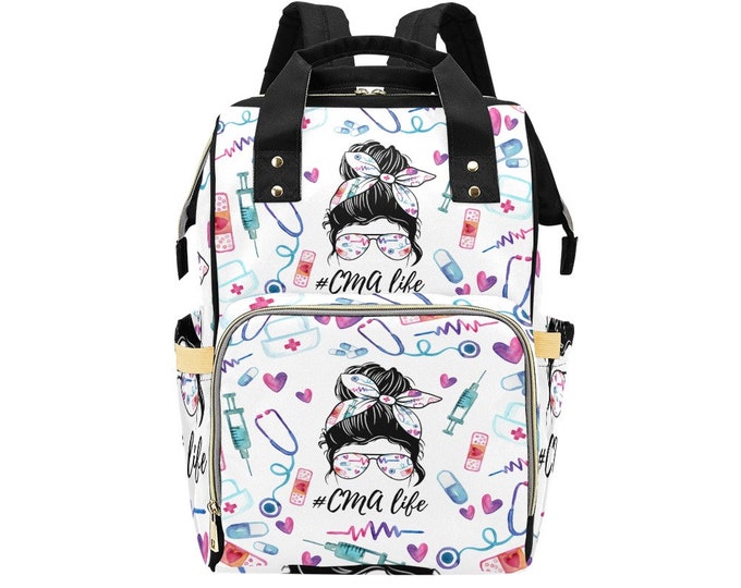 Certified Medical Assistant Life Backpack Tote bag