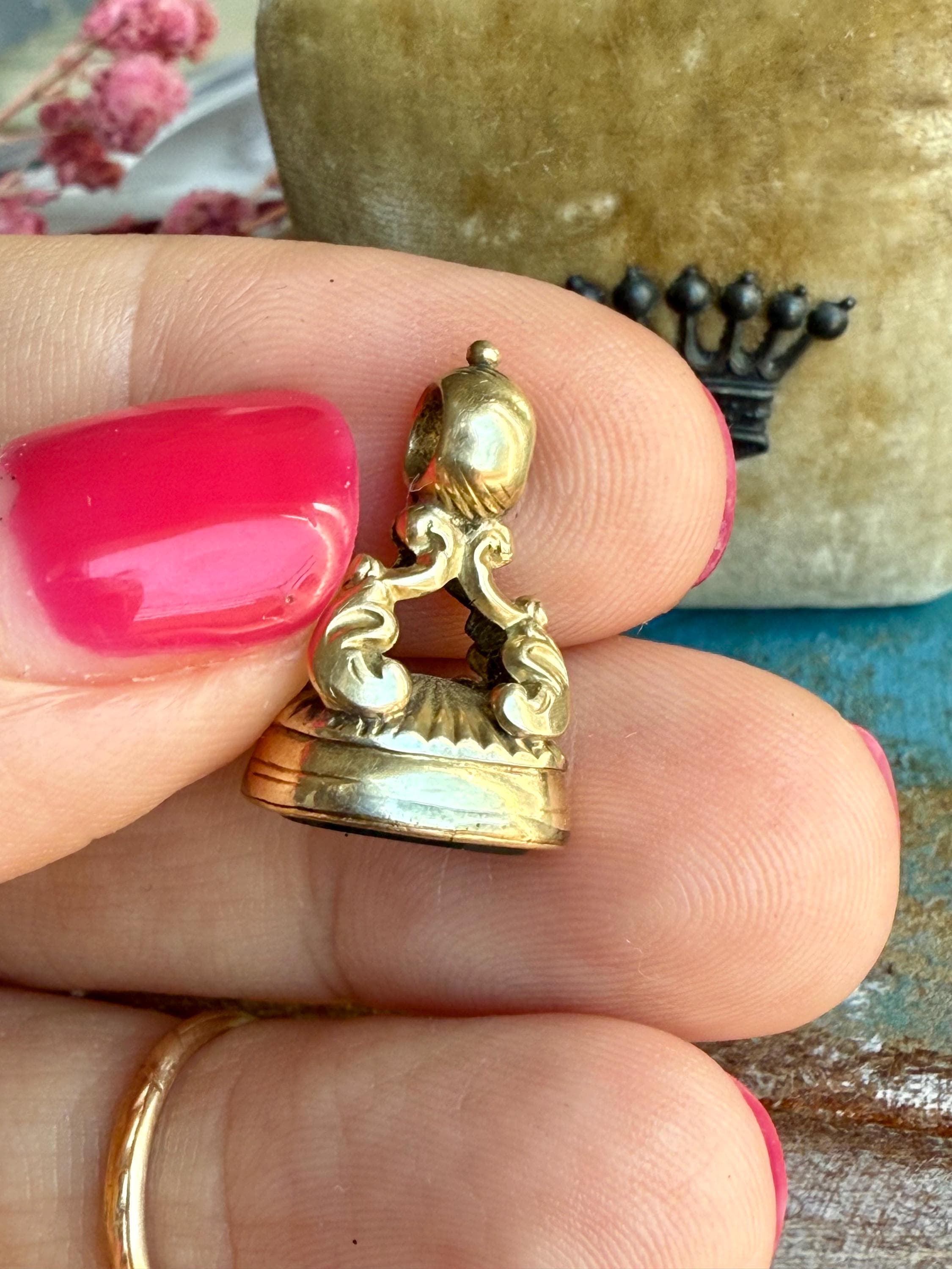 Antique fob seal - Etsy 日本