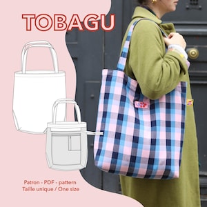 FR-ENG - Tobagu bag - pdf pattern / Tobagu bag - pdf pattern