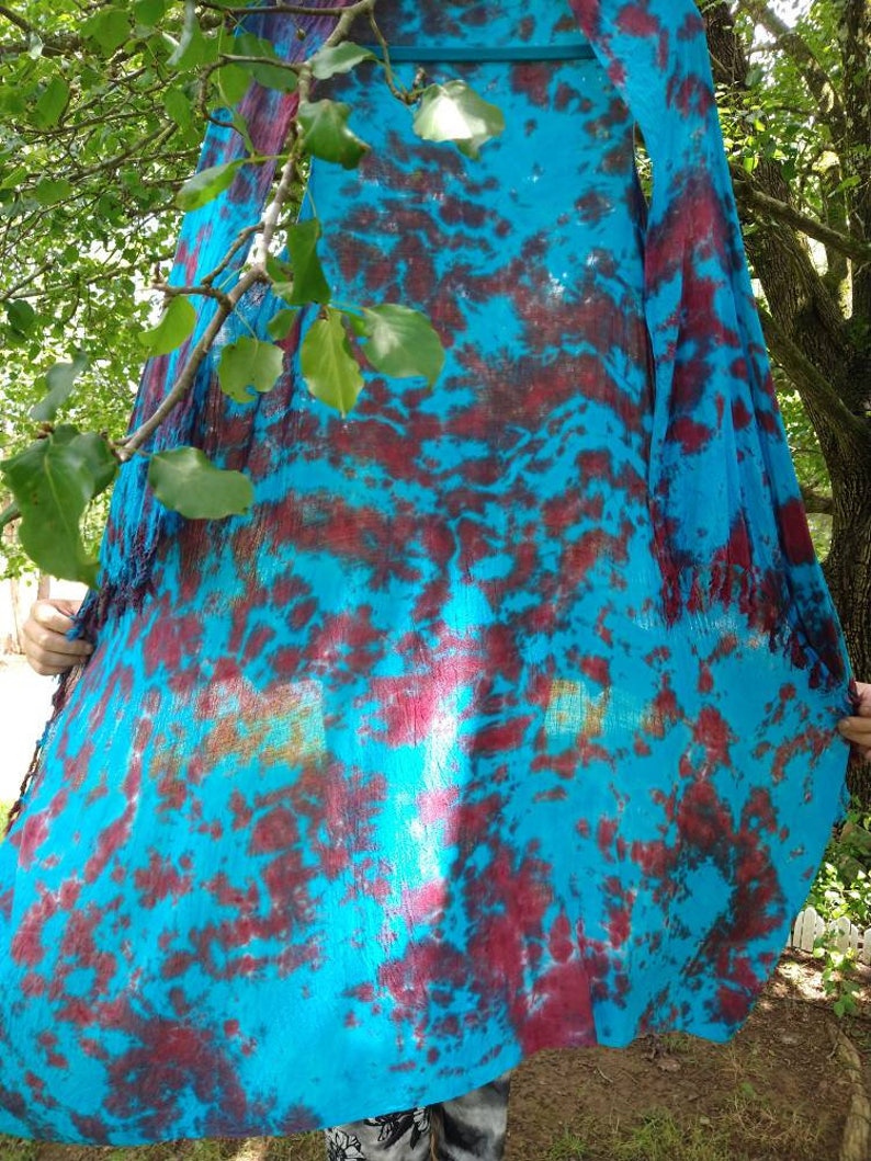 Kimono with fringe