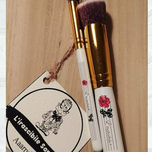 Brushes make up The irascible Saro by Elvira Rizzuto design woman girl fashion accessories Brush make up