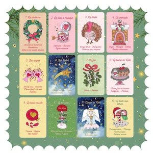 Oracle "Christmas Love" 44 cartes by Milin Moonlight
