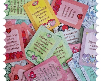 Pack 2 Oracles "Milin Love Messenger 1 + 2" (222 cartes + sachet)