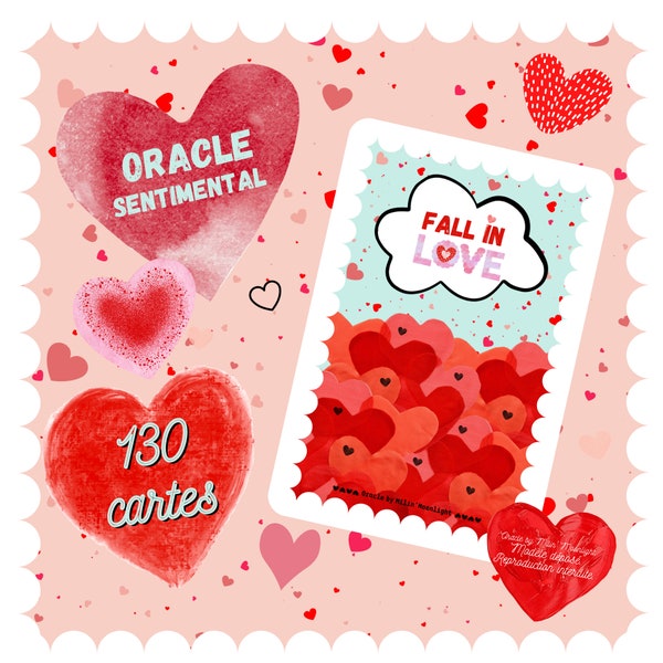 Oracle FALL IN LOVE (130 cartes + sachet + code de téléchargement du guide pdf)