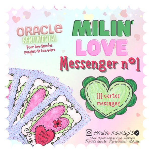 Oracle "Milin Love Messenger 1" (111 cartes + sachet)