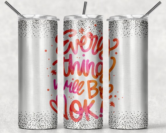 Sublimation Tumblers PNG 20oz Skinny Tumbler Template Learn Something ...