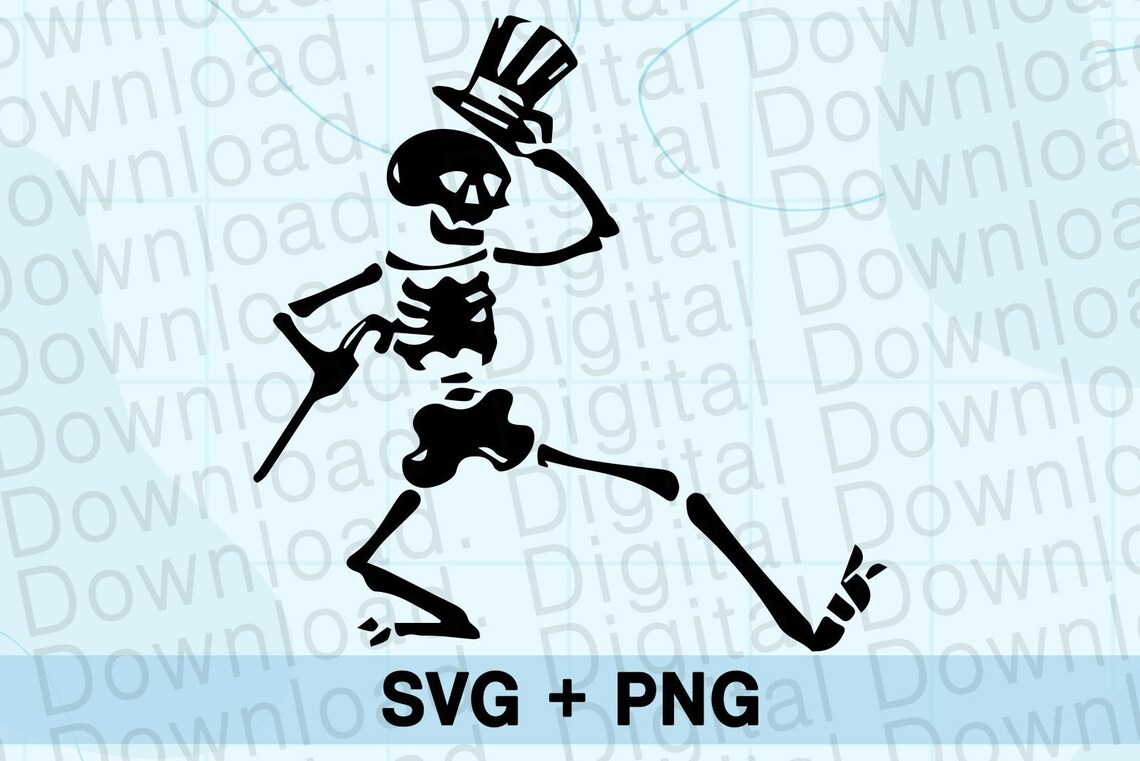 Grateful Dead Dancing Skeleton SVG PNG Skelly Uncle Sam Etsy