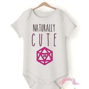 Naturally Cute d20 Unisex Onesie/Toddler Shirt - For the Critically Adorable