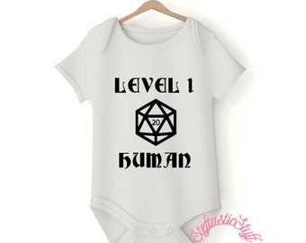 Level 1 Human Onesie - The Adventure Begins