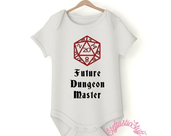 Future Dungeon Master Onesie - For the Littlest Storyteller in Your Party