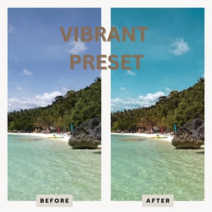 Lightroom Mobile Preset, VIBRANT Preset, Lifestyle Colorful Preset for Instagram, Best Natural Photo Filter, Blogger and Influencer, DNG