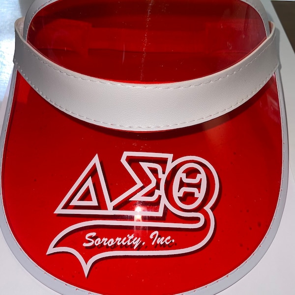 Delta Sigma Theta Fashion Sun Visor