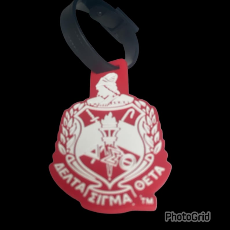 Delta Sigma Theta luggage tags image 10