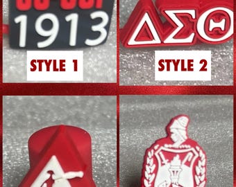 DELTA SIGMA THETA Straw Topper for Tumbler Straws