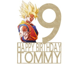 Dragon Ball Cake Topper Etsy