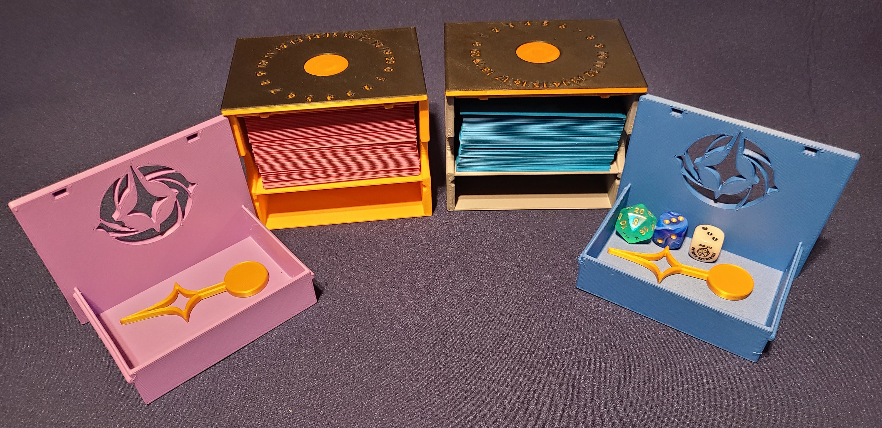 Custom Lorcana Deck Box With Drawer and Magnetic Lore Tracker - Etsy
