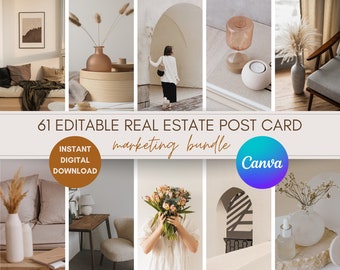 Real Estate Marketing, Real Estate Postcard, Canva Template, Realtor Postcard, Real Estate Mailer, Hello Neighbor Postcard, Faming Postcard