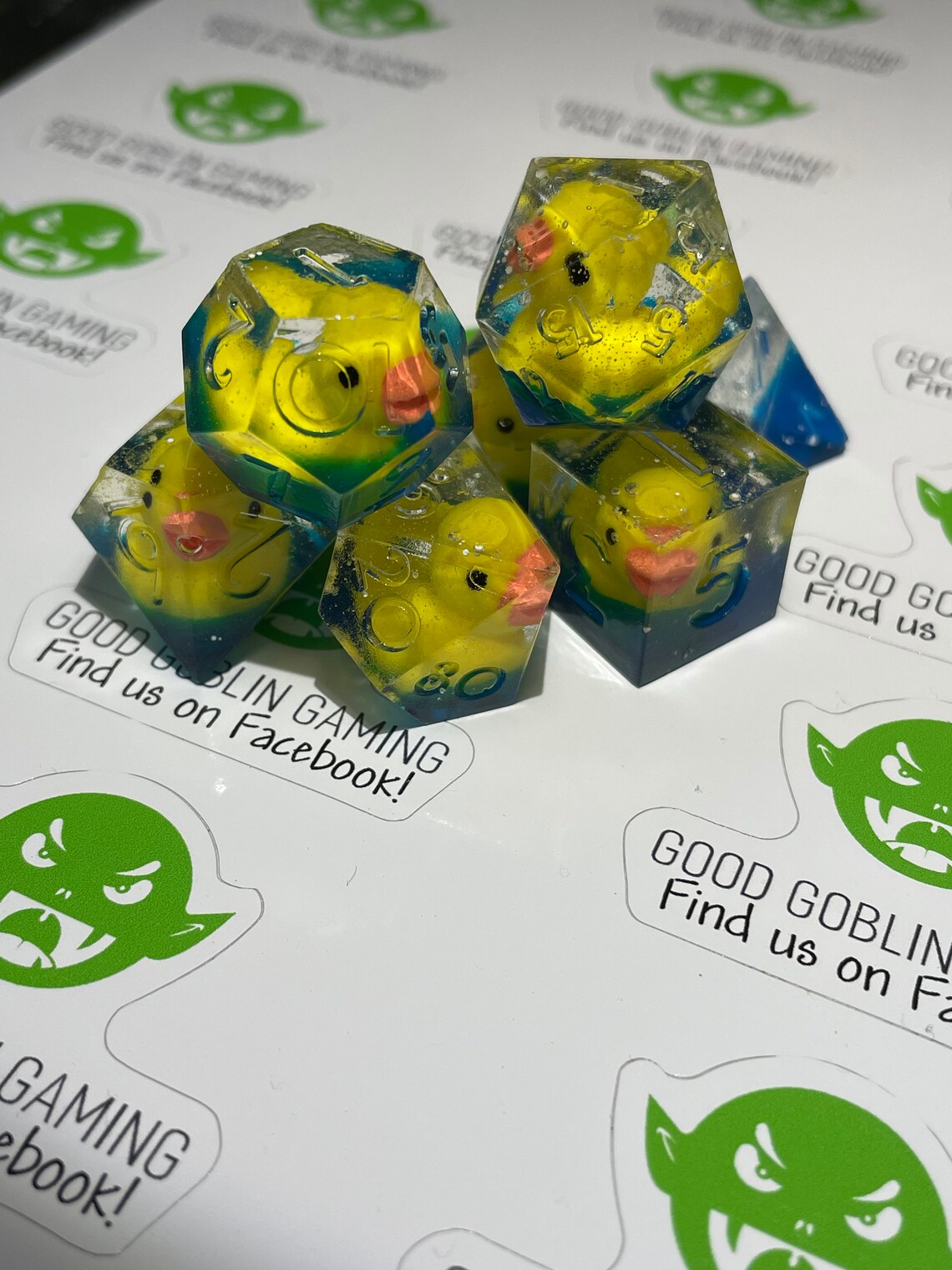 Rubber Ducky Dice Set Etsy